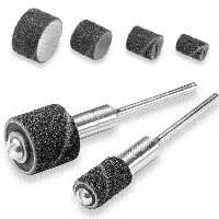 Buffalo Dental 1/4" Coarse Arbor Bands, 60 Grit, 100/Bx