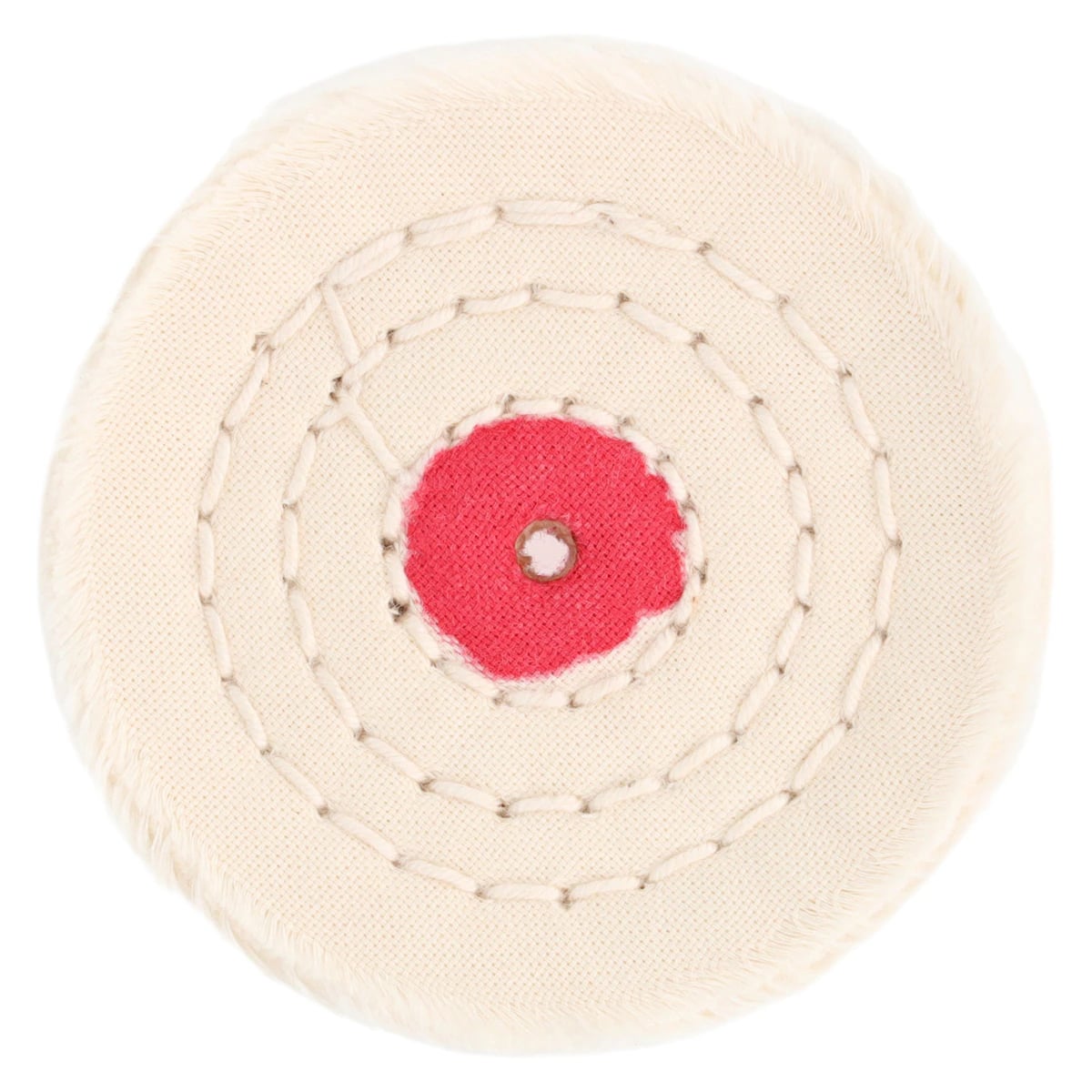 Buffalo Dental Muslin Buff, 3" x 30 Ply, Center Hole for Tapered Chuck, 1/Pk, 07910