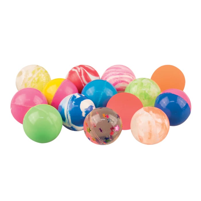 Sherman Specialty Super Hi-Bounce Superballs, 32mm Assorted Colors, 36/Pack, S34