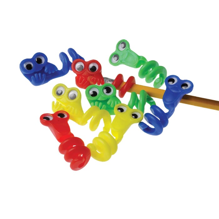 Toy Wiggle Eye Pencil Wraps, Assorted Colors, 36/Pack