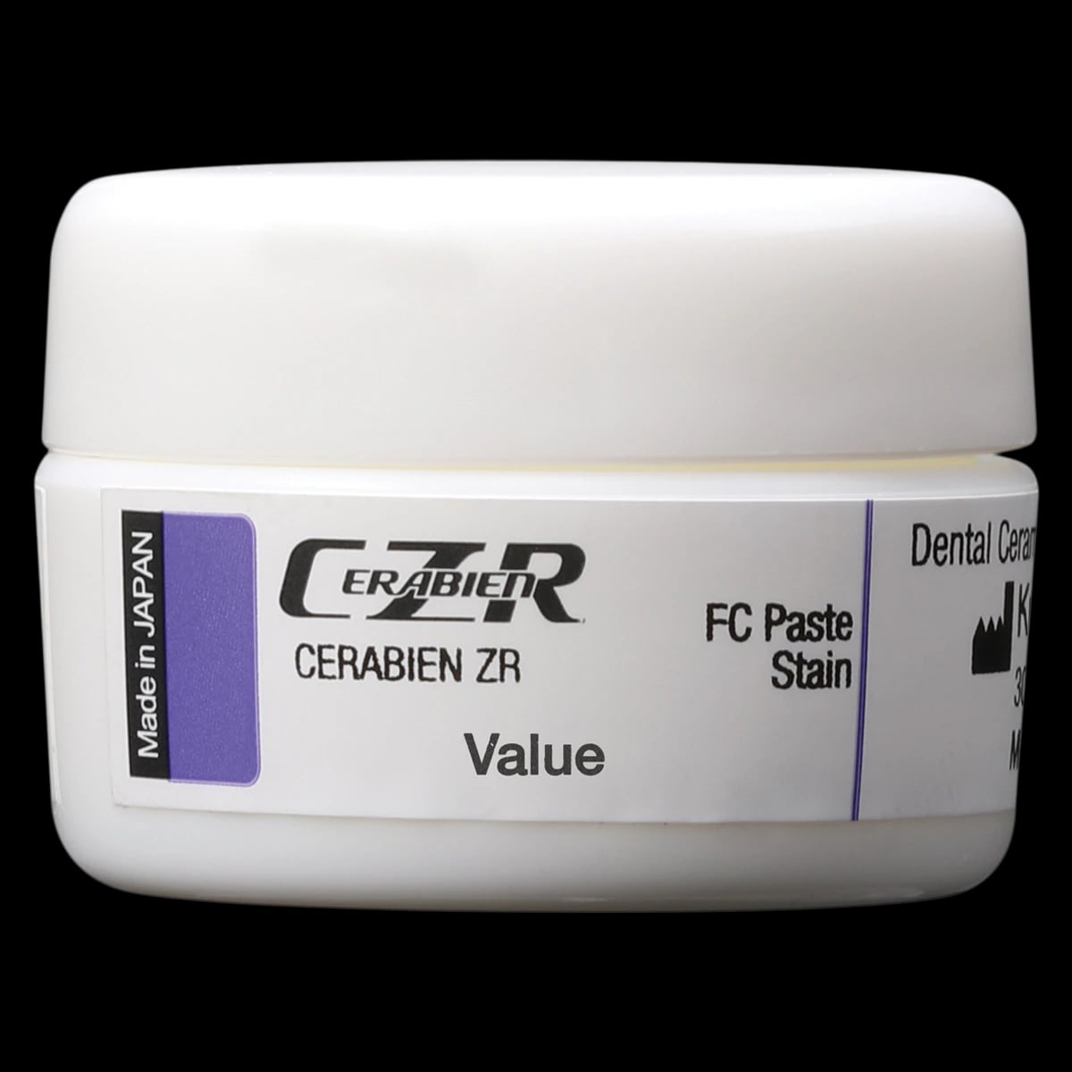 CERABIEN™ ZR FC Paste Stain, Value Shade, 3 g Jar