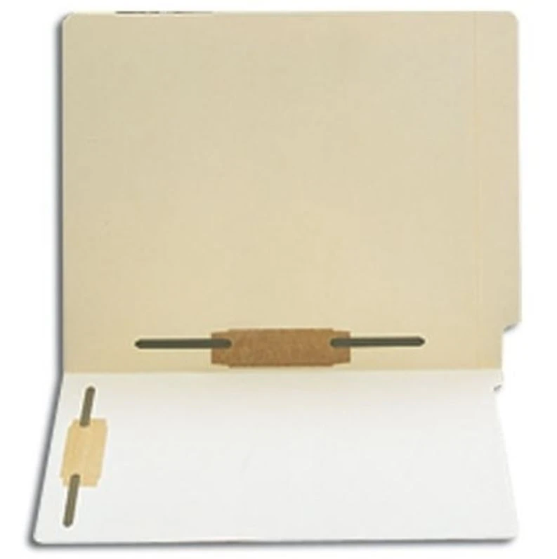 14 Pt End Tab Manila Folder with Fasteners 3 & 5, 50/Box