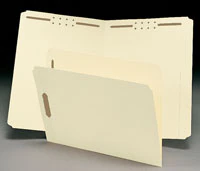 Top Tab Manila File Folder, 11 Pt, Fasteners 1 & 3, 50/Box