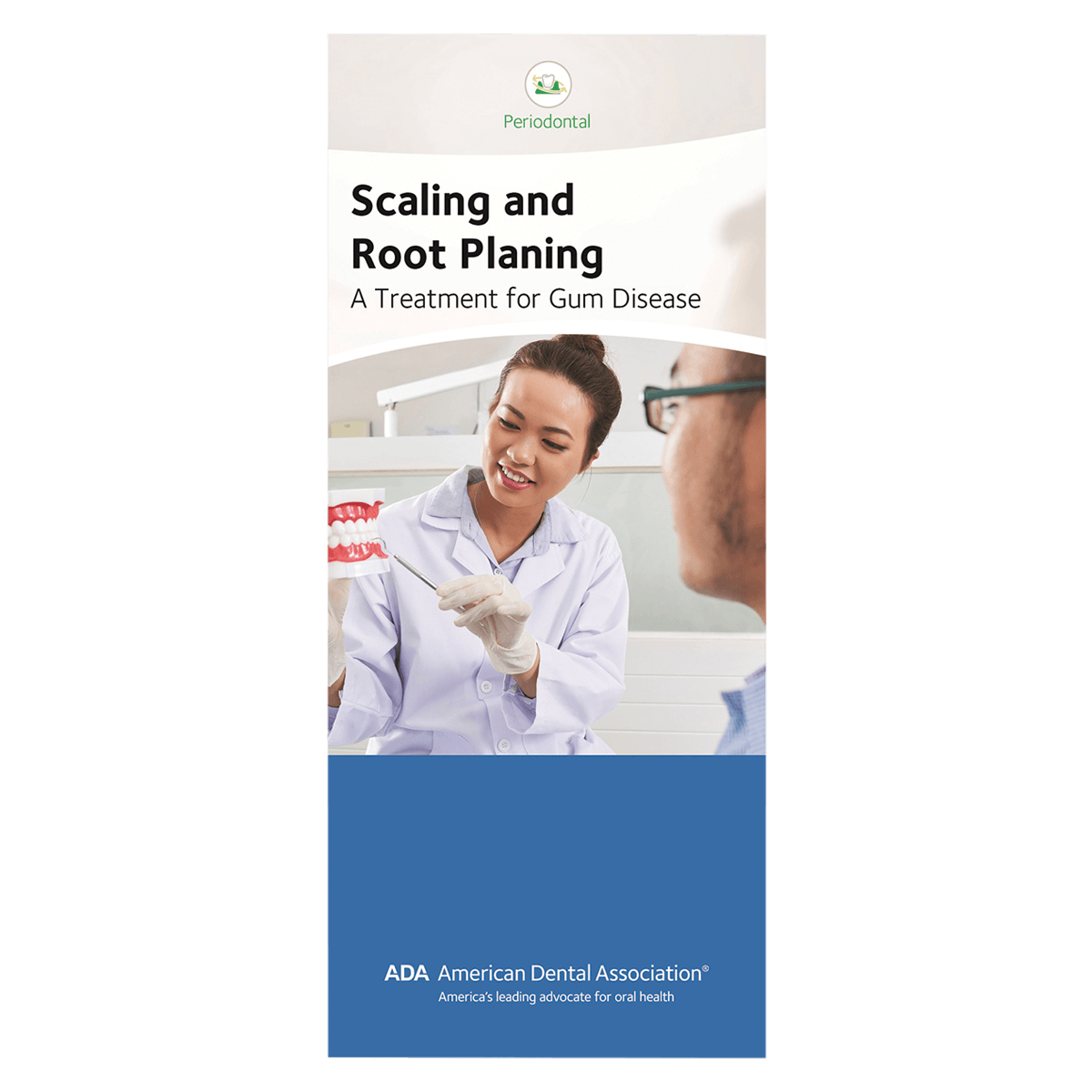 American Dental Association Scaling and Root Planing Patient Education Brochure, 6 Panel, English, 50/Pk, W613