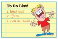 Recall Card To Do List, 4-Up, Laser, 8.5 in x 11 in, 200/Box