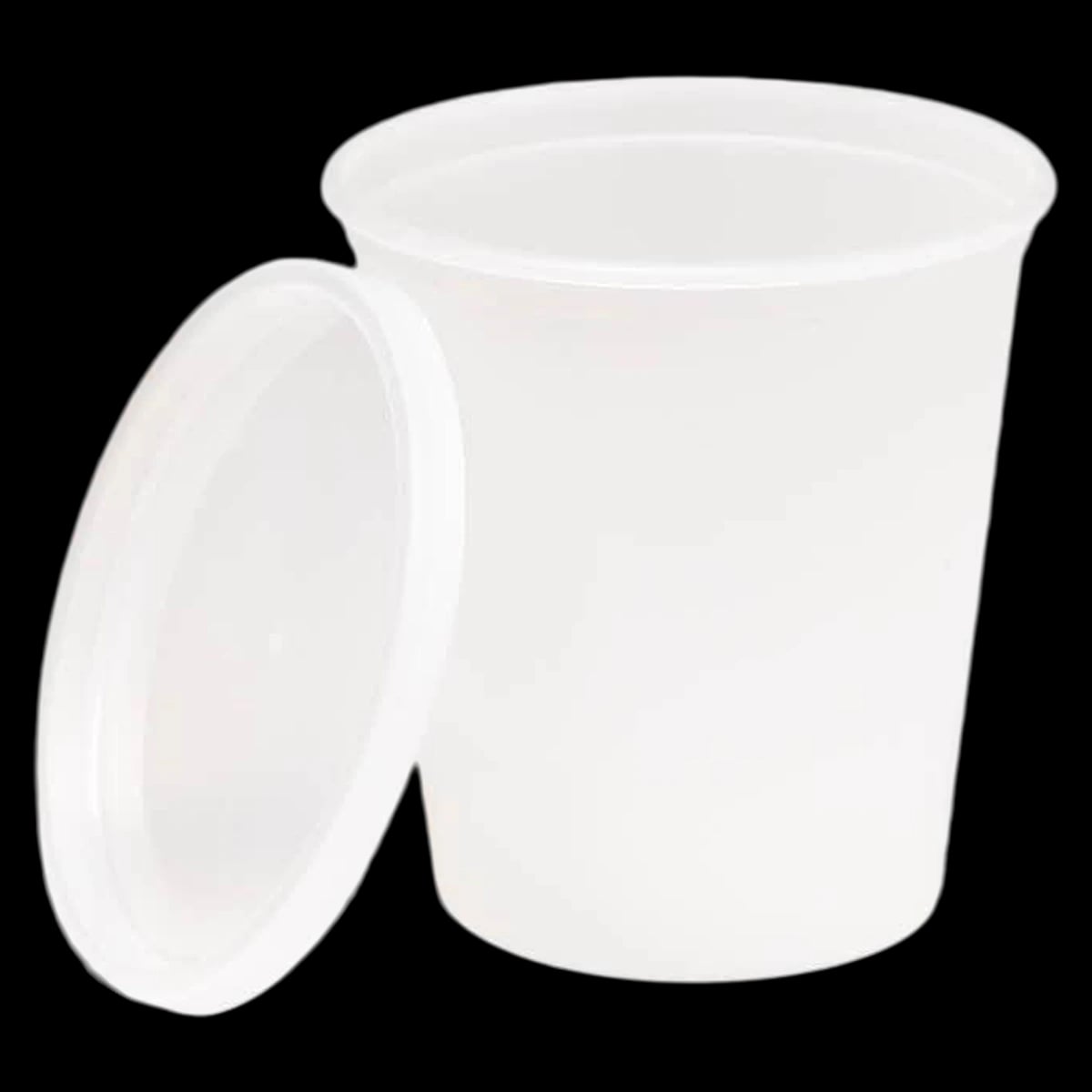 Medline Pathology Specimen Collection Container with Lid, 8 oz, Non-Sterile, Snap Cap, 250/Case