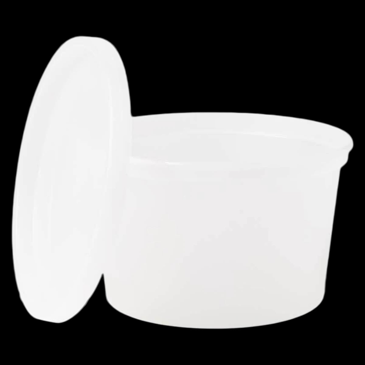 Medline Pathology Container with Lid, 16 oz, Polypropylene, Snap Cap, 100/Case
