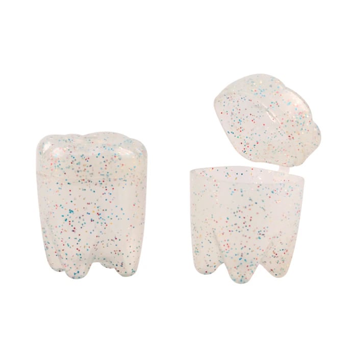 Sherman Specialty Tooth Shaped Glitter Tooth Savers, 1.25", 72/Pk, S7833
