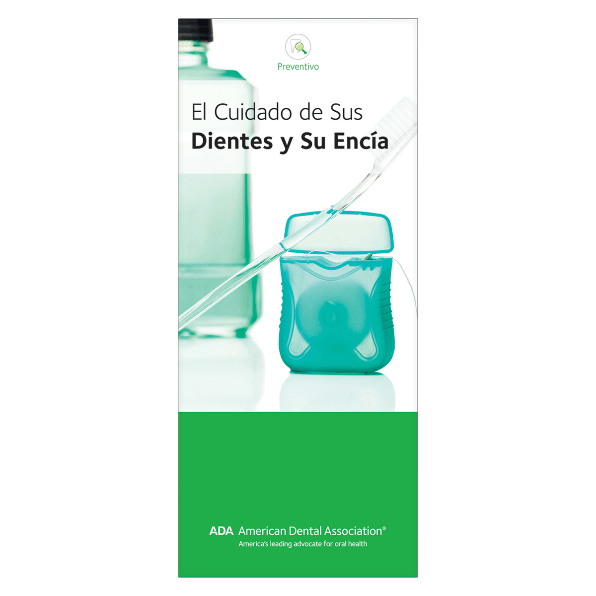 American Dental Assn Brochure Care of Teeth & Gums, 8 Panels, Spanish, 50/Package