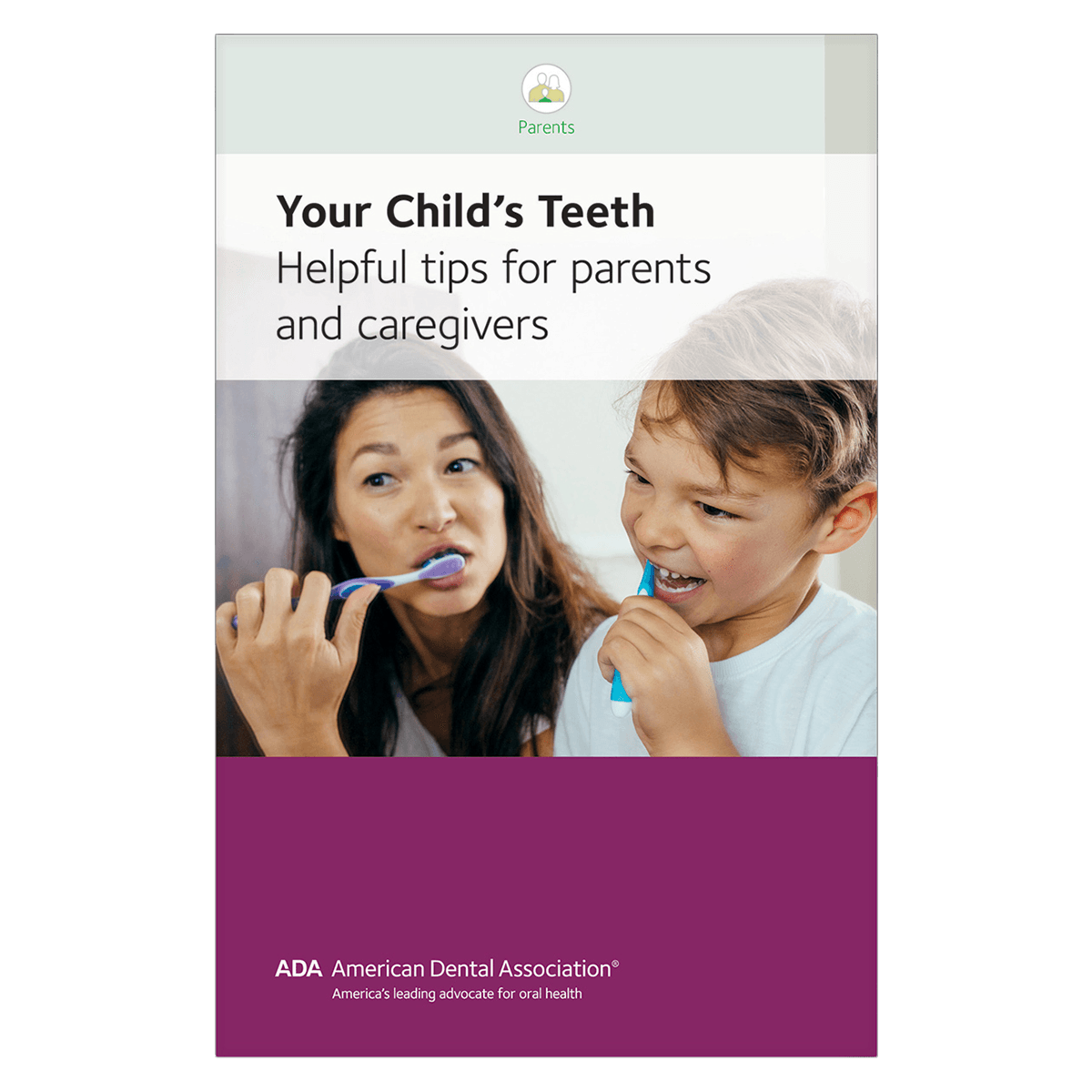 American Dental Assn Booklet Your Child's Teeth, 20 Pages, English, 50/Package