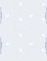 Laser RX Paper Florida, Full Sheet, 8.5 in x 11 in, 1000/Package