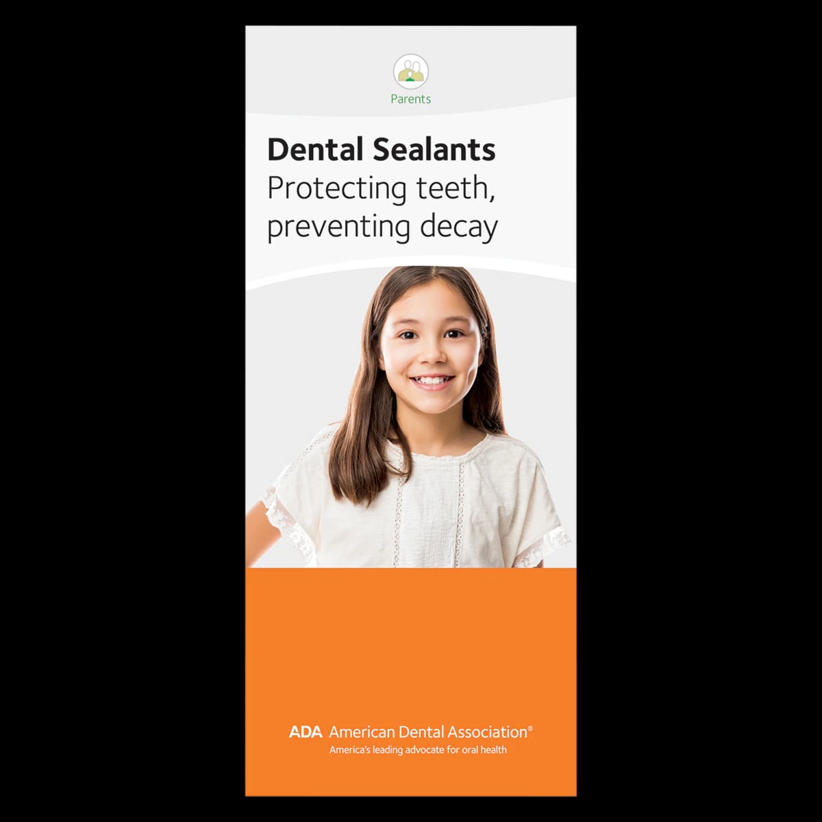 American Dental Association Dental Sealants Brochure, 6-Panel, English, 50/Package