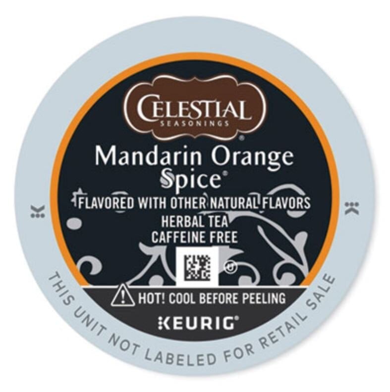 Keurig® K-Cup® Celestial Seasonings® Mandarin Orange Spice® Herb Tea, Box of 24