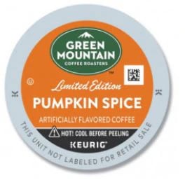 Green Mountain Coffee® Fair Trade Certified Pumpkin Spice Flavored Coffee K-Cups, Light Roast, 24 Count Box, GMT6758