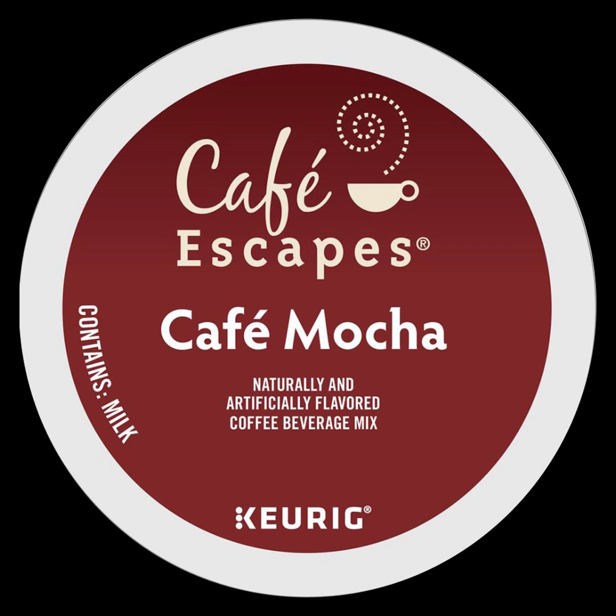 Keurig K-Cup Cafe Escapes Cafe Mocha, 24 K-Cups per Box, GMT6803