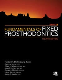 Fundamentals of Fixed Prosthodontics, Fourth Edition (Shillingburg et al.), 584 pp, ISBN 978-0-86715-475-7