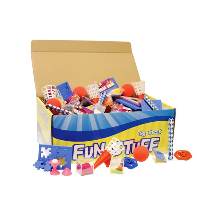 Magic Tricks and Games Treasure Chest Pack of 144, Sherman Specialty