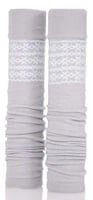 Med Sleeve Fair Isle Compression Sleeve, Adult Unisex, Grey, Nylon/Spandex, One Size, 1 Pair