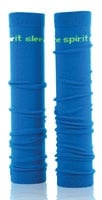Med Sleeve Solid Neon Blue, Adult Unisex, One Size, Nylon/Spandex, 1/Pair