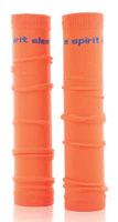 Med Sleeve Solid Neon Orange Compression Arm Sleeve, Adult Unisex, One Size, 1 Pair