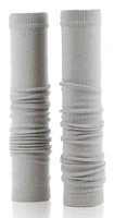 Med Sleeve Solid Light Grey Compression Arm Sleeve, Adult Unisex, One Size, Nylon/Spandex, 1 Pair
