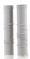 Med Sleeve Ruffle Light Grey, Adult Unisex, One Size, Nylon/Spandex, 1/Pair