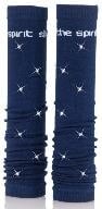 Med Sleeve Solid Bling Compression Sleeve, Adult Unisex, Navy, Nylon/Spandex, Large, 1 Pair