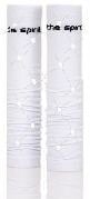 Med Sleeve Solid Bling, Adult Unisex, White, Large, Nylon/Spandex, 1/Pair