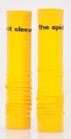 Med Sleeve Solid Gold, Adult Unisex, One Size, Nylon/Spandex, 1/Pair