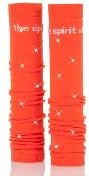 Med Sleeve Solid Bling Compression Arm Sleeve, Adult Unisex, Orange, Nylon/Spandex, Large, 1 Pair