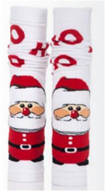 Med Sleeve Santa Compression Sleeve, Adult Unisex, One Size, Ho Ho Ho Print, Nylon/Spandex, 1 Pair