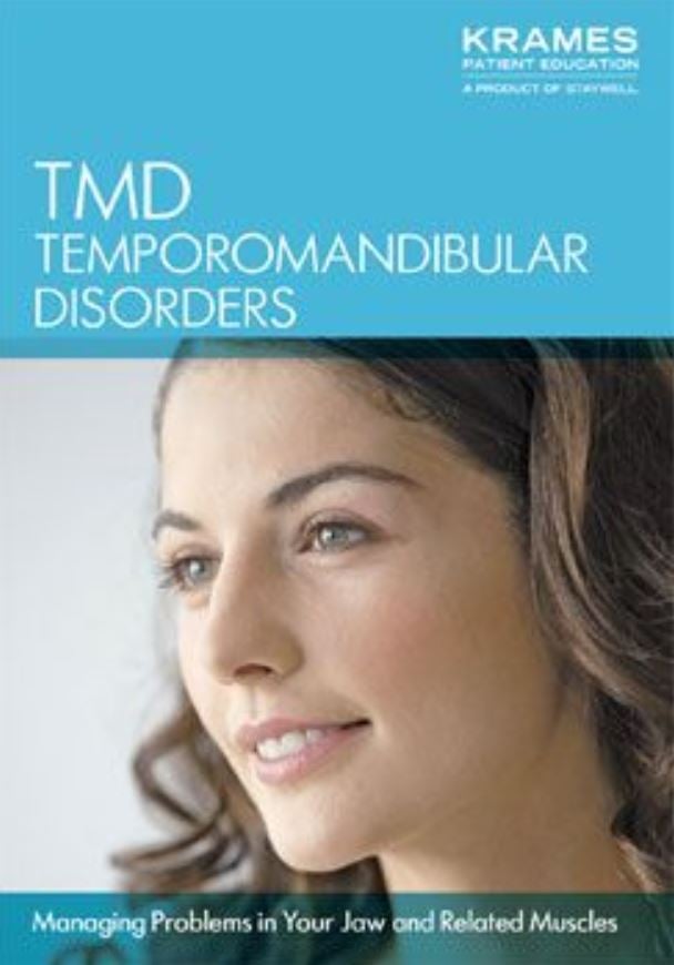 Booklet TMD - English, Temporomandibular Disorders, 16 Pages, Each