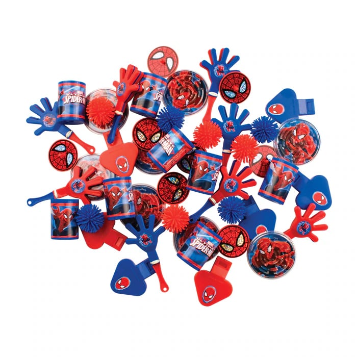 Spider-Man 48 Piece Toy Mix, Sherman Specialty, 01KEZKNMR8S287A837FBA1R8KE