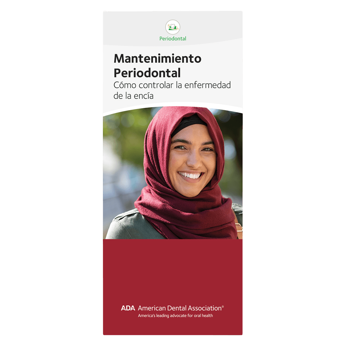 ADA Periodontal Maintenance Brochure, Spanish, 8-Panel, 9 in x 4 in, 50/Package