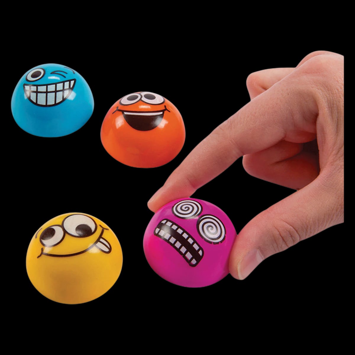Sherman Specialty Pull Back Emoji Cars, Assorted, 48/Pack, JV493