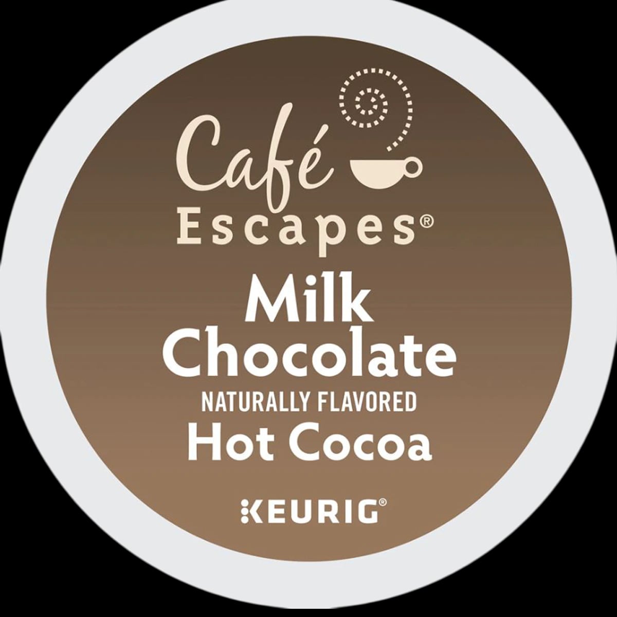 Keurig K-Cup® Packs, Hot Cocoa - Café Escapes® Milk Chocolate, 24/Box, GMT6801