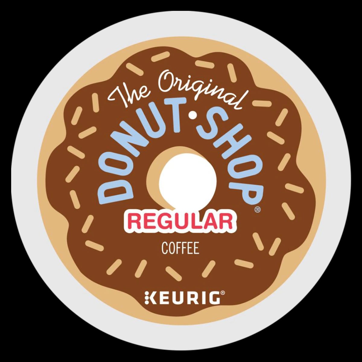 Keurig K-Cup The Original Donut Shop Medium Roast Coffee, 24 Pods/Box, DIE60052101