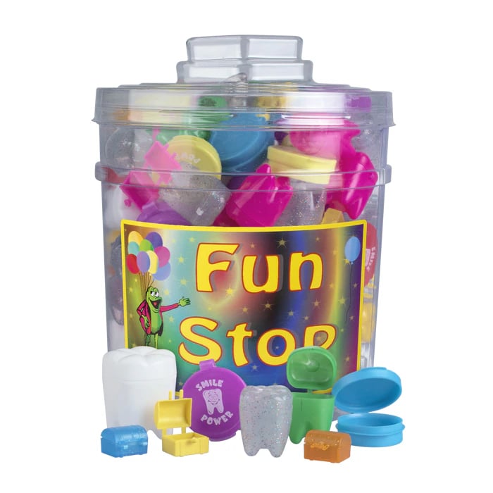 Sherman Specialty Assorted Tooth Saver Canister, 144 Pieces, VA18