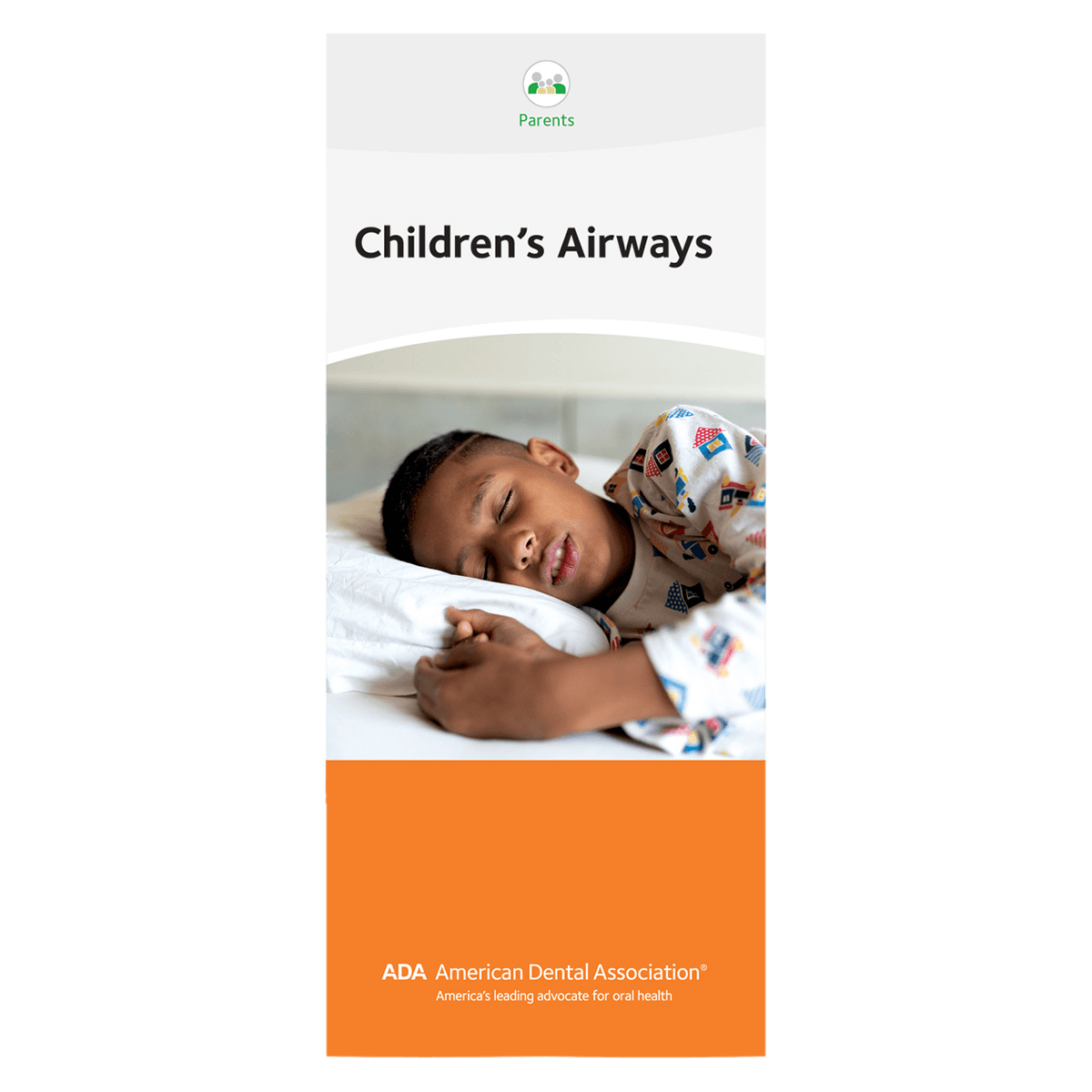 American Dental Association Brochure Children's Airways, 6 Panels, English, 50/Package