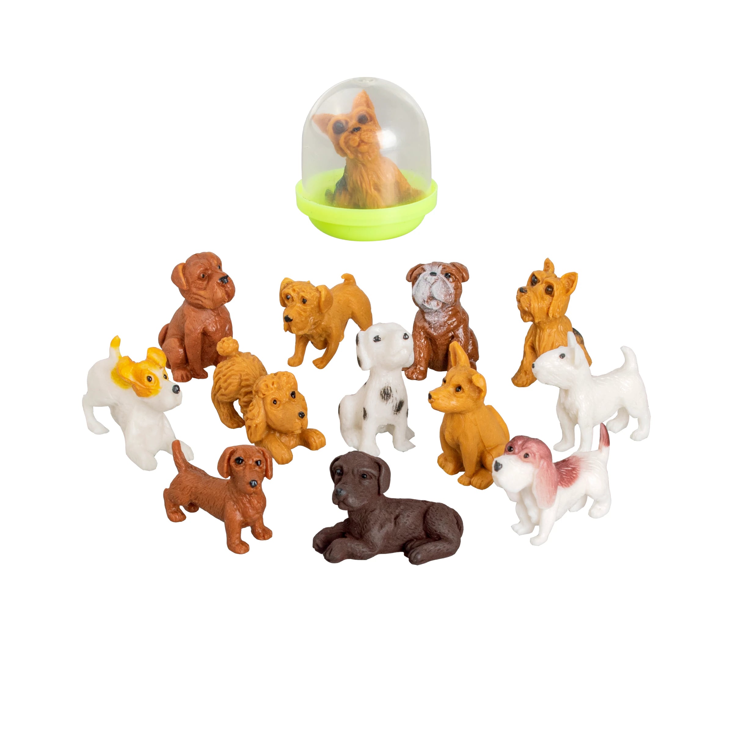 Sherman Specialty Adopt a Puppy Capsule Mix, 1" Capsules, Assorted Puppies, 250/Pkg, JV566
