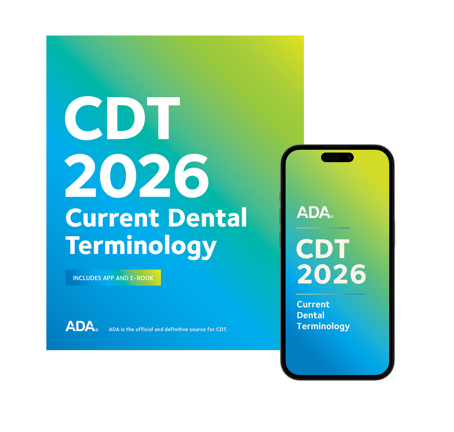 CDT 2026: Current Dental Terminology Book, e-book and App, J026Bti