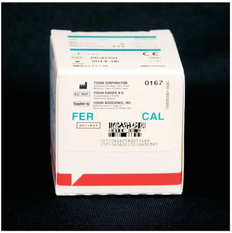 Tosoh AIA-Pack Ferritin Calibrator Set A, 4 x 1 mL