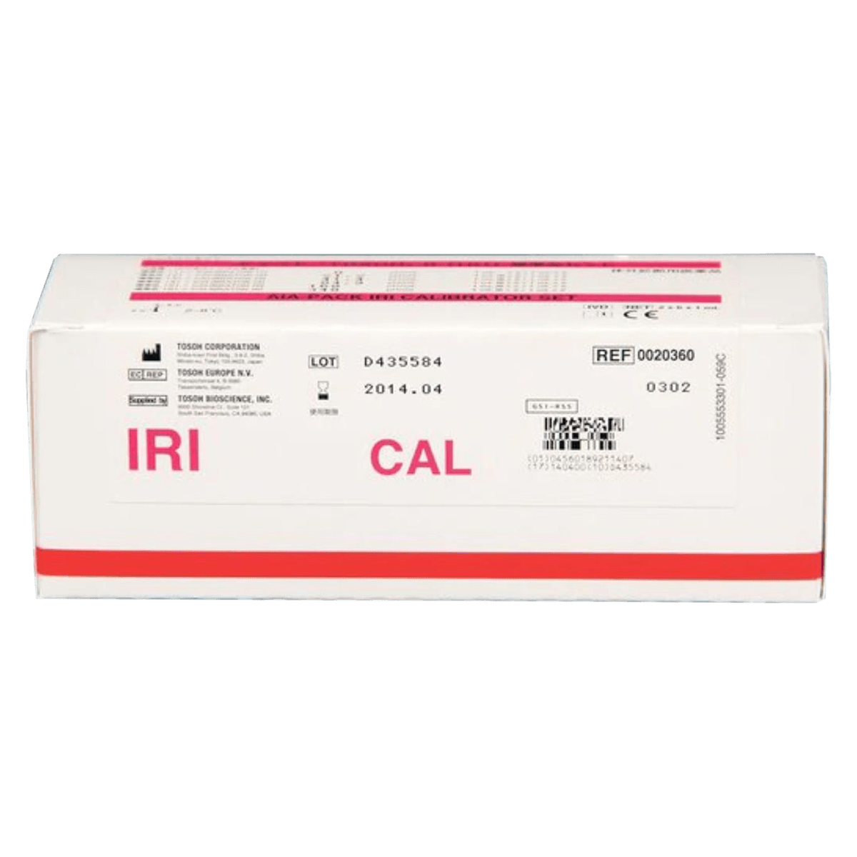 Tosoh AIA-PACK Insulin (IRI) Calibrator, 12 x 1 mL, 8/Case