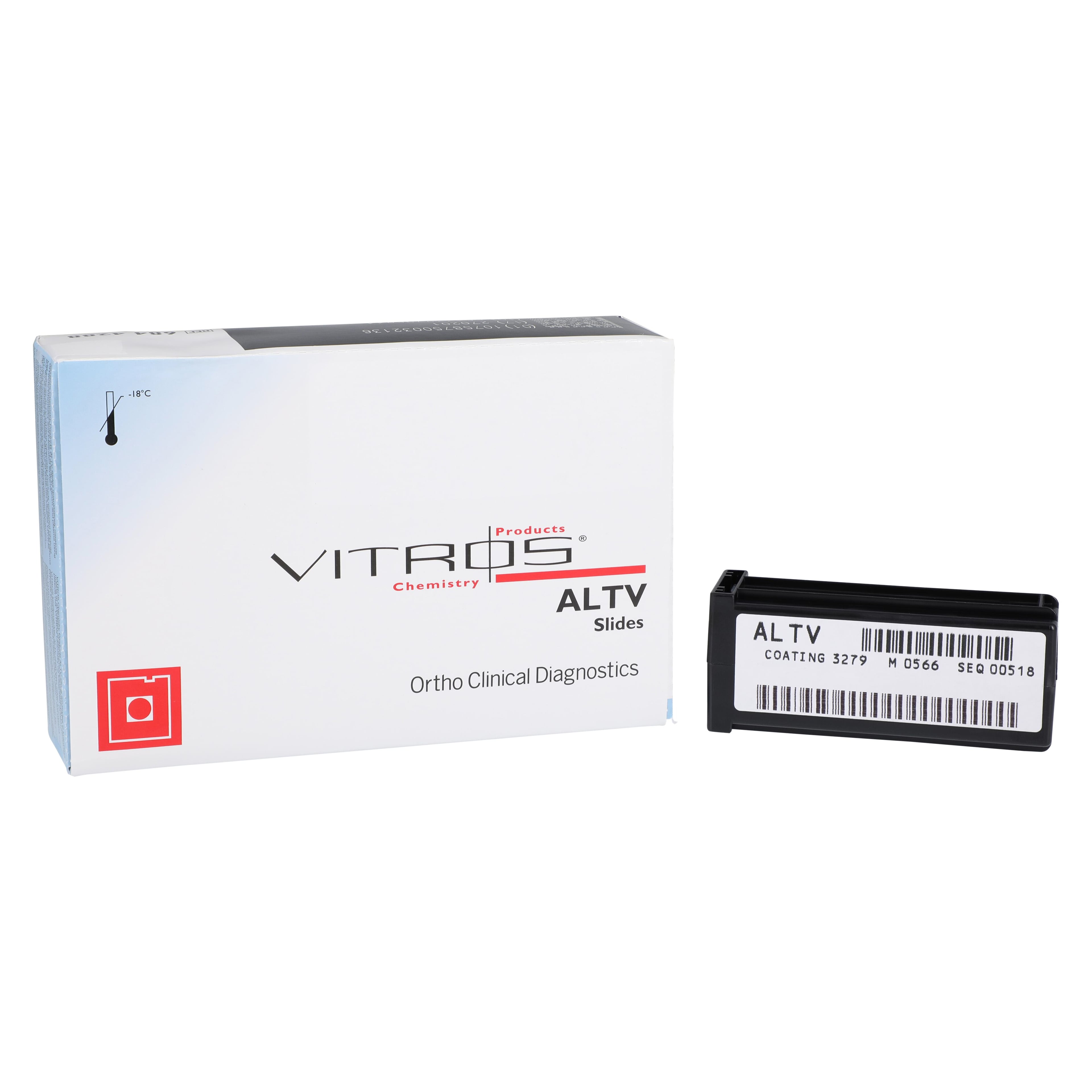 Vitros ALTV Reagent Slide (Alanine Aminotransferase), 300 Tests/Box