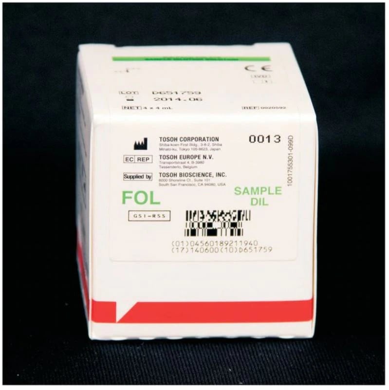 AIA-Pack Folate Solution Sample Diluent, 4 mL, 4/Case