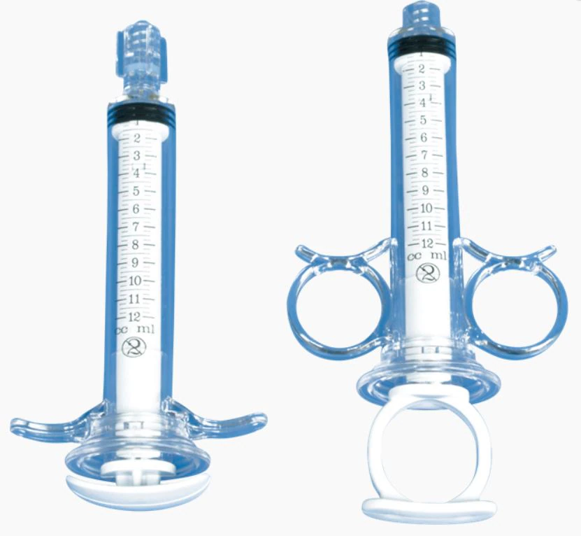 Deroyal Control Syringe 3 Ring Standard Barrel, 10cc, Clear, Low Dead Space, Sterile, Latex-Free, 25/Case