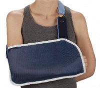 DeRoyal Sling Arm Velcro Closure, Adult Canvas, Size Small, Left/Right