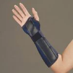 DeRoyal Splint Wrist/Forearm, Left, Adult Small, Tietex 11"