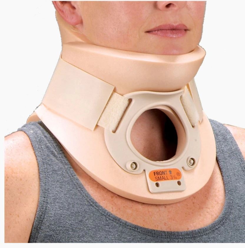 DeRoyal Philadelphia Cervical Collar, Adult Large, Plastazote Foam, 3.25" x 16-19"