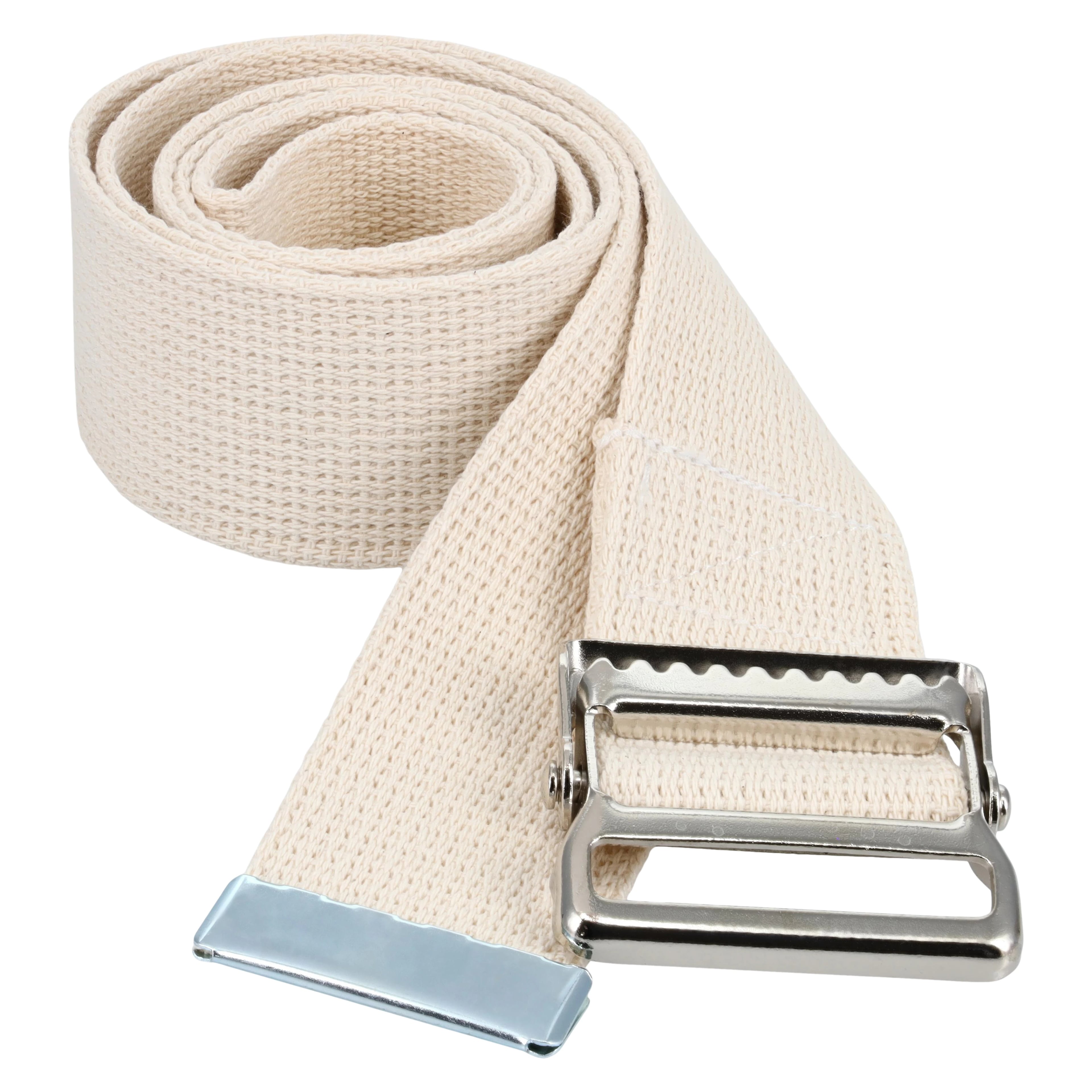 DeRoyal Heavy-Duty Gait Belt, Cotton, 2" x 56", Natural